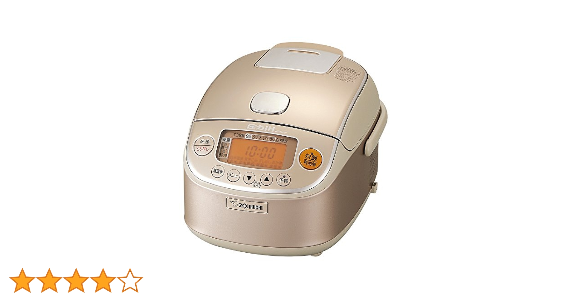 【美品】象印 圧力IH炊飯ジャー　ブラウン NP-RY05 Amazon | 象印マホービン 炊飯器 3合 ダークブラウン NP-RY05-TD